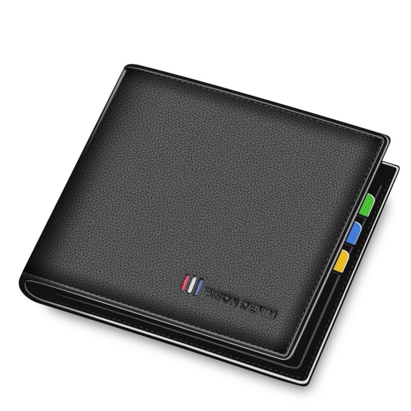 Bifold Wallet Male Fashion Purse - Image 6