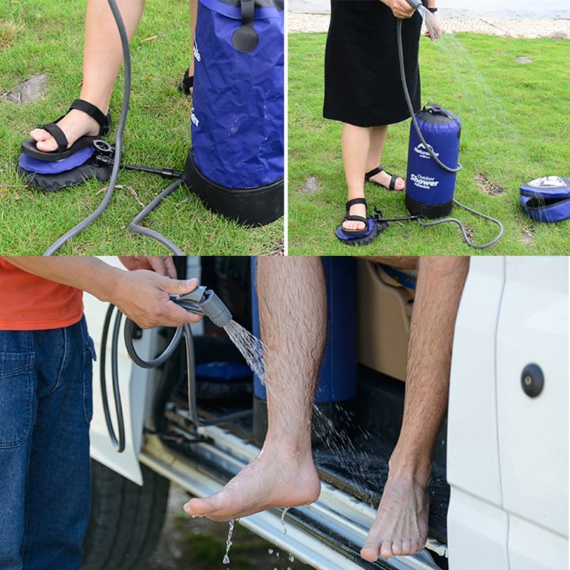 11L Inflatable Camping Shower Bag - Image 2