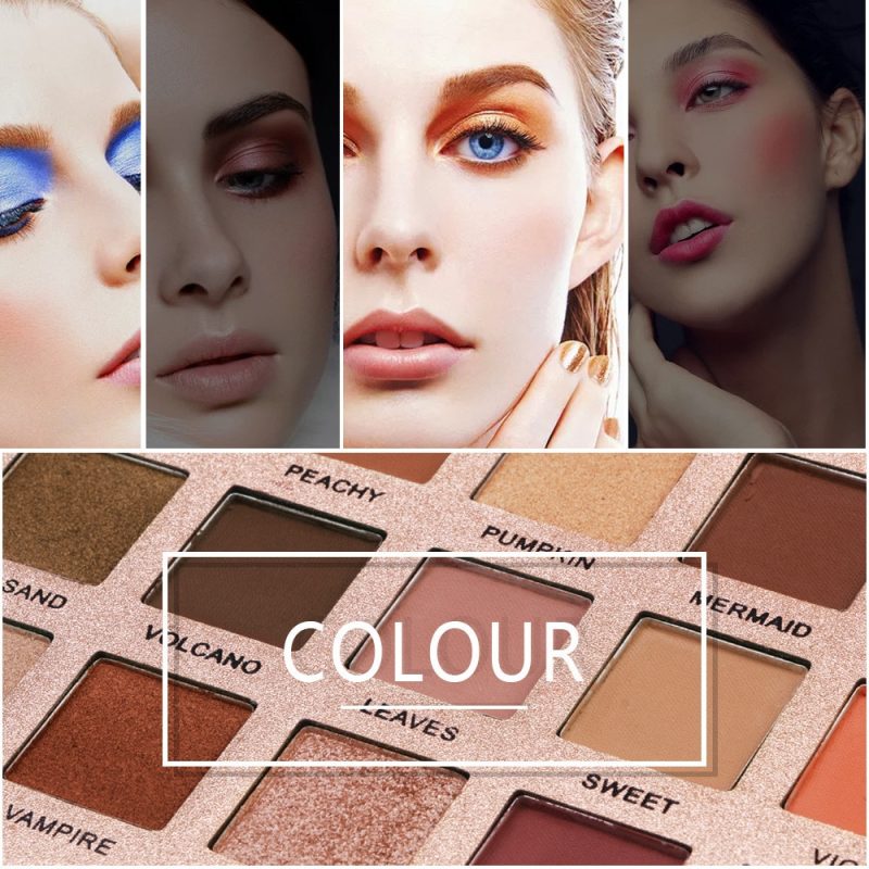 18 Color Shimmer Glitter Eyeshadow - Image 2
