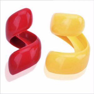 2 pcs Spiral Sausage Slicer (Small   Large)
