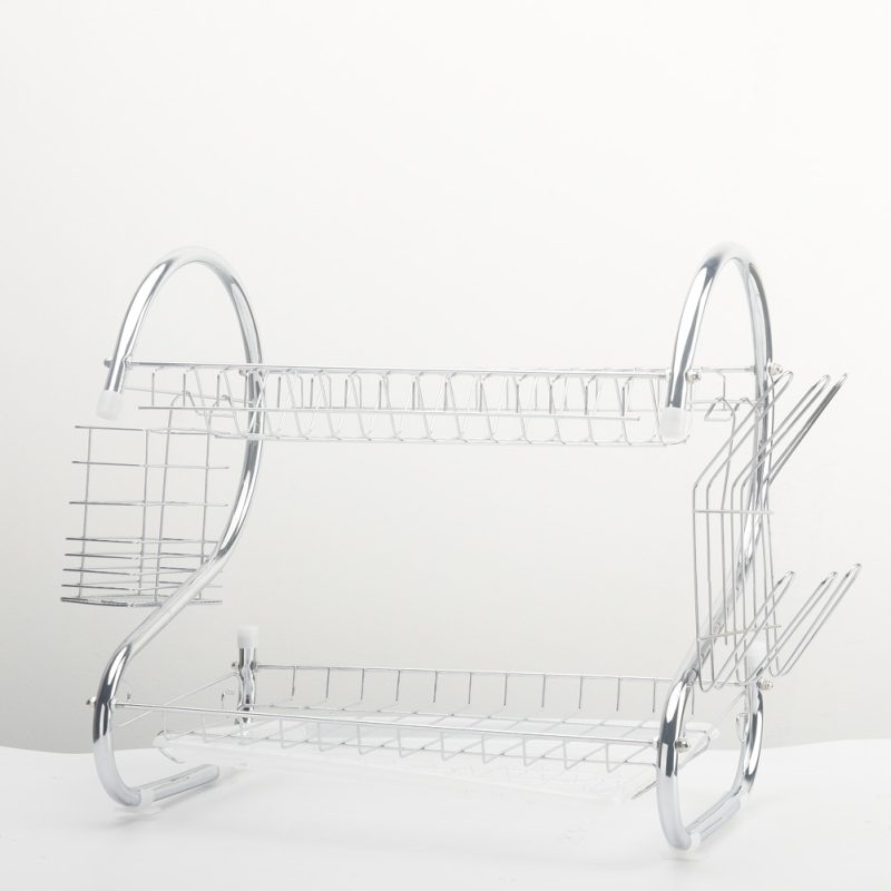 2 Tiers Dish Rack Organizer - Image 2