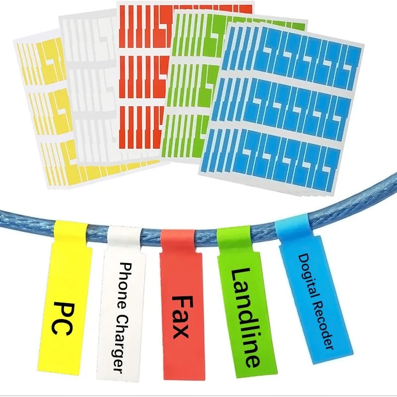 Cable Tags Sticker Labels (750 pcs) - Image 6