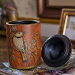 Ceramic Kitchen Canister Vintage Design