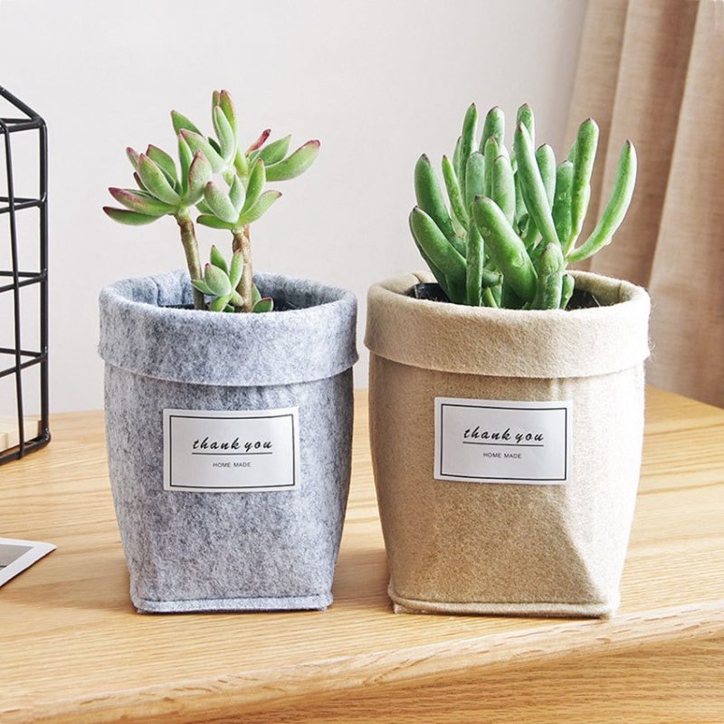 Eco Friendly Felt Plant Pot - Image 5