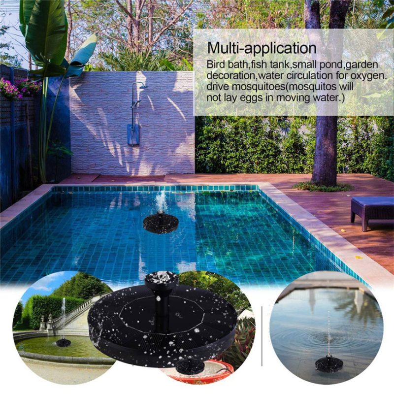 Garden Fountains Solar Submersible Pump - Image 5