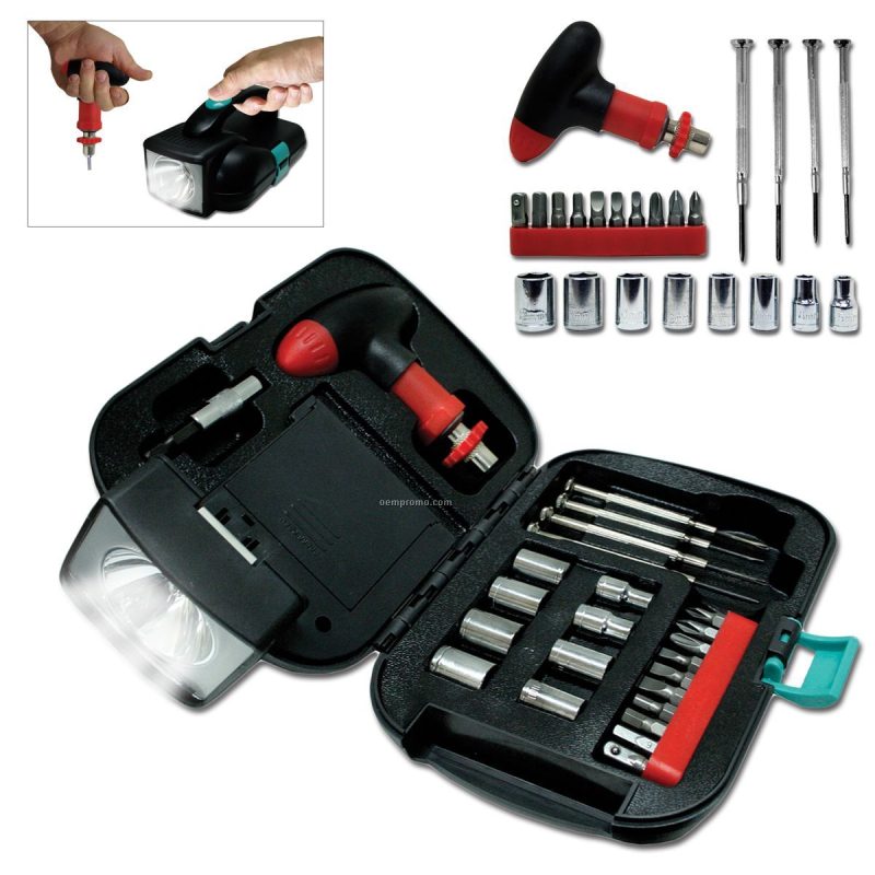 25pcs Portable Mixed Tool Kit Set - Image 4