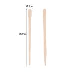 Disposable Wooden Wax Sticks (100pcs)