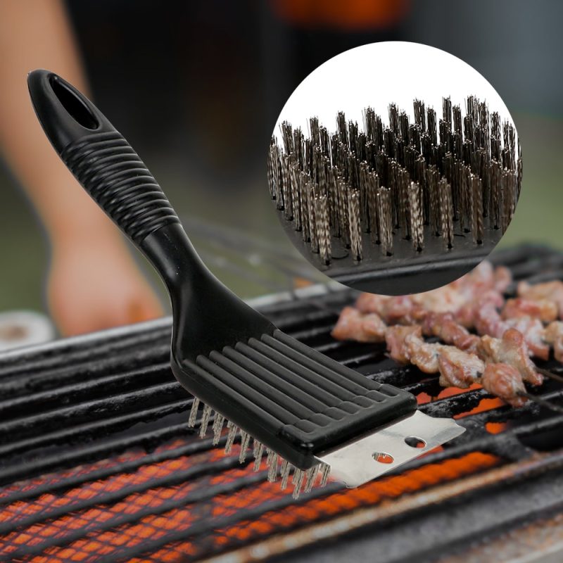 BBQ Cleaning Brush Wire Bristles - Image 6