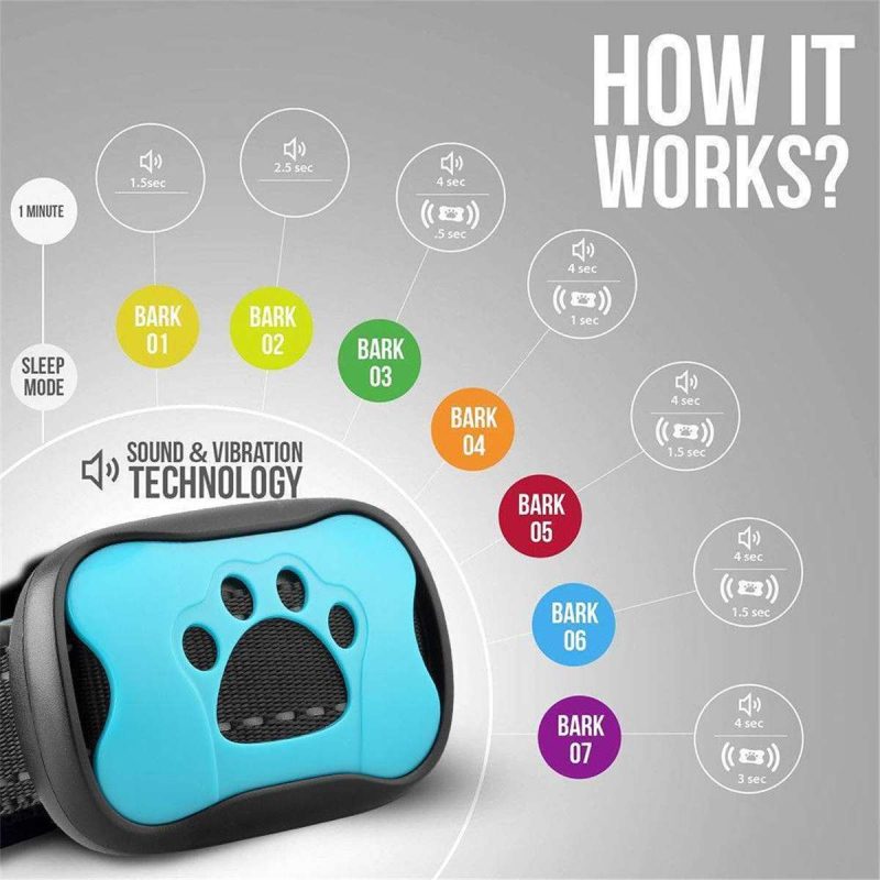Anti Bark Dog Collar Rechargeable Collar - Image 3