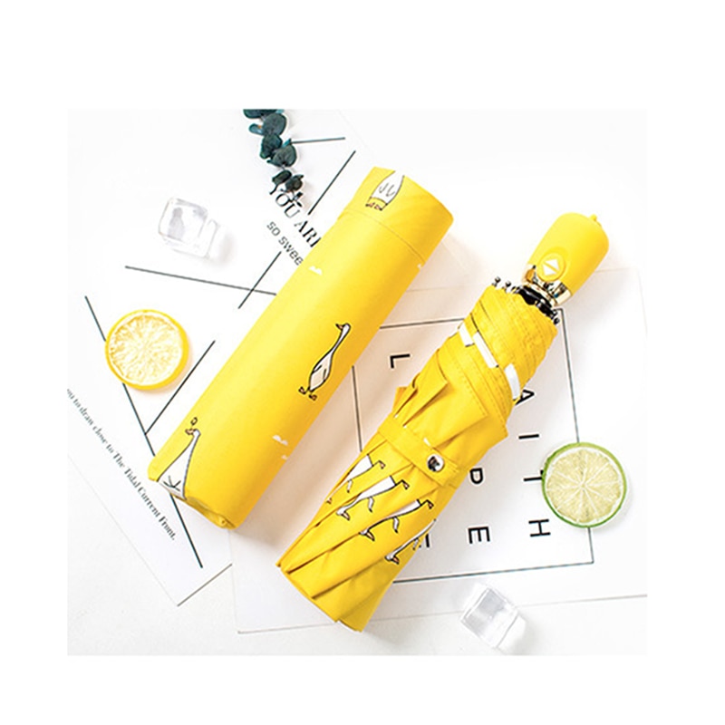 Automatic Umbrella Windproof Folded Umbrellas