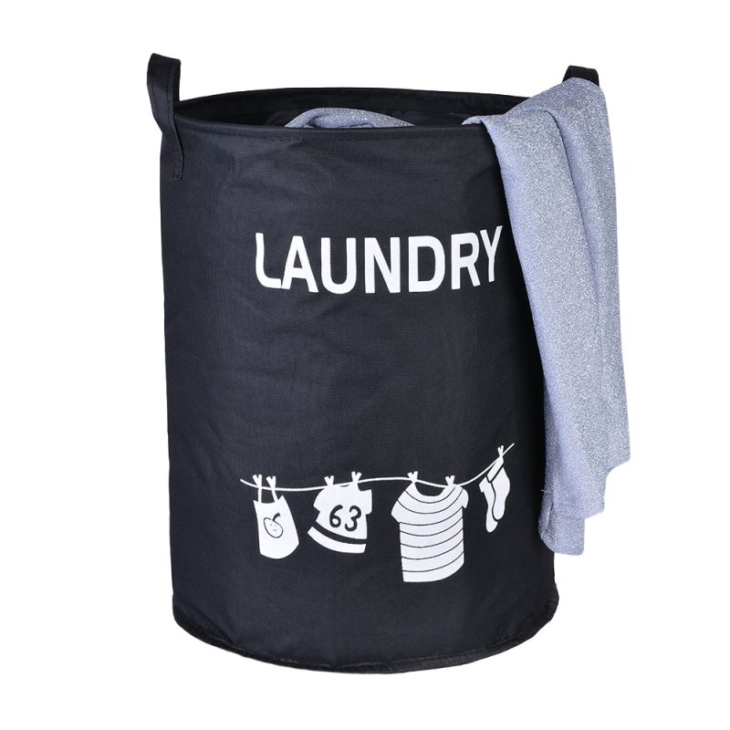 Cloth Laundry Basket Foldable Hamper - Image 6