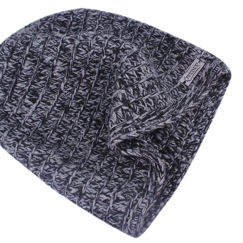 Knitted Beanie Hat Mens Winter Cap - Image 5