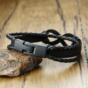 Infinity Bracelet For Men Fashion Accessory
