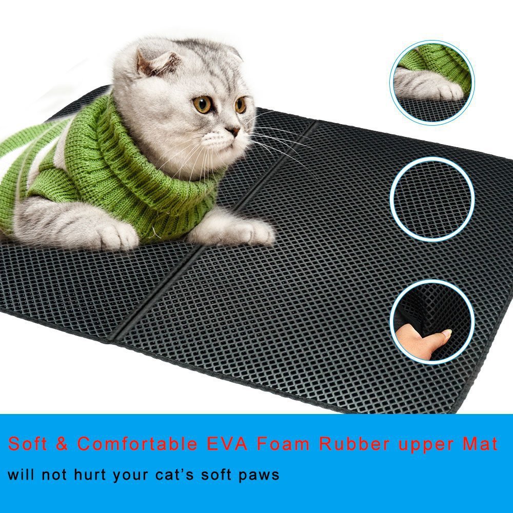 Cat Litter Mat Double-Layer Pad - Image 3
