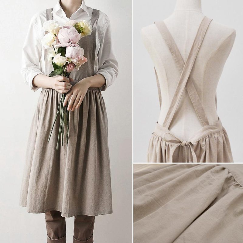Apron Dress Ladies Cloth Apron - Image 2