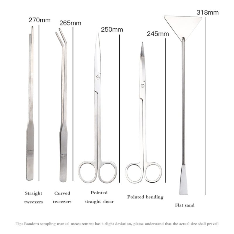 Aquarium Tools Landscaping Set (5 Pcs)
