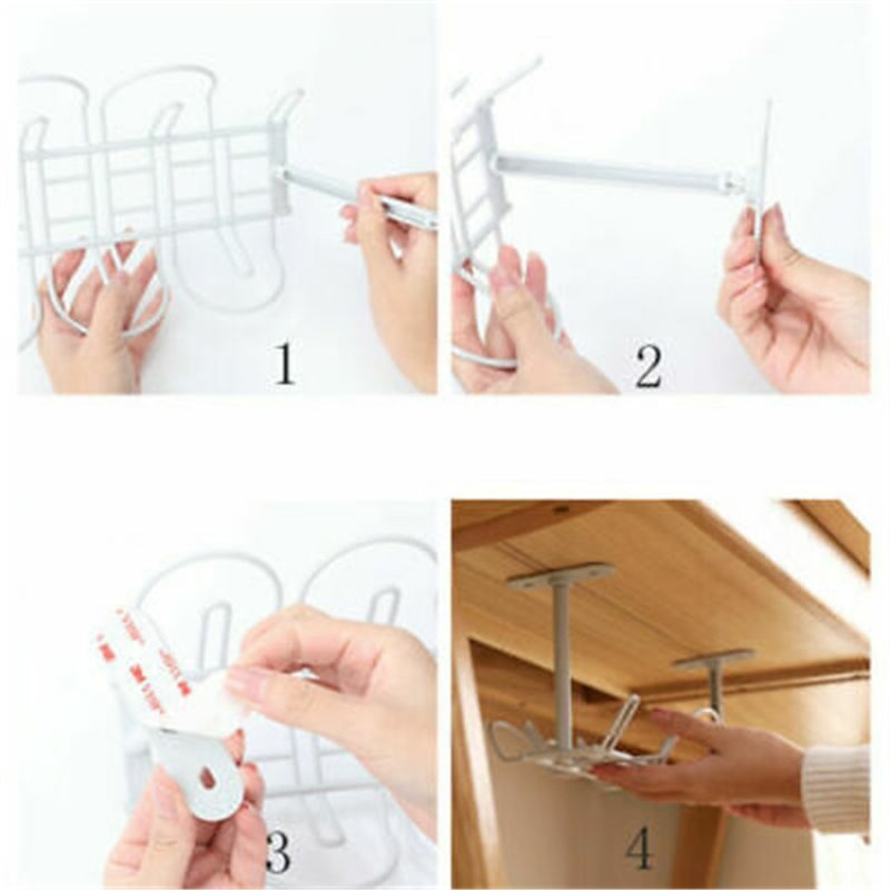 Desk Cable Manager Cord Rack Shelf - Image 2