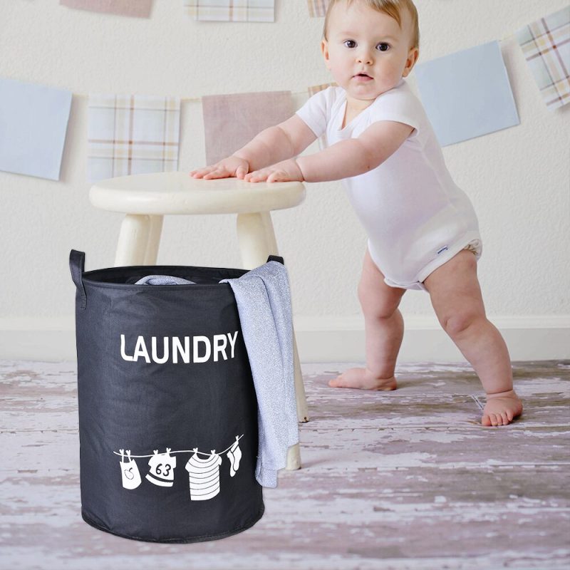 Cloth Laundry Basket Foldable Hamper