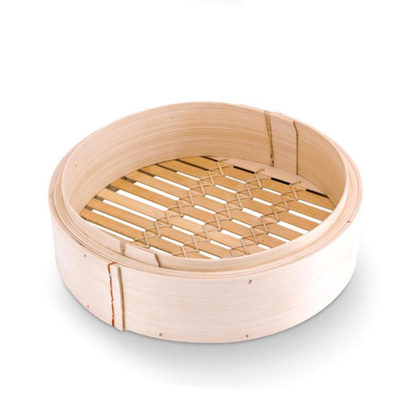 Bamboo Steamer Basket Kitchen Set