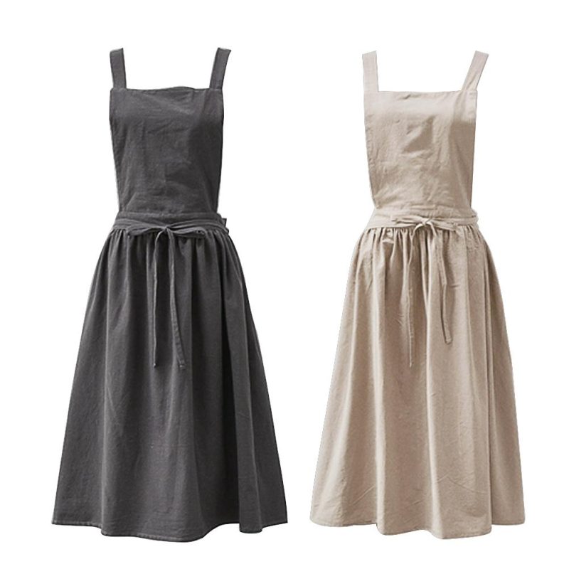 Apron Dress Ladies Cloth Apron - Image 6