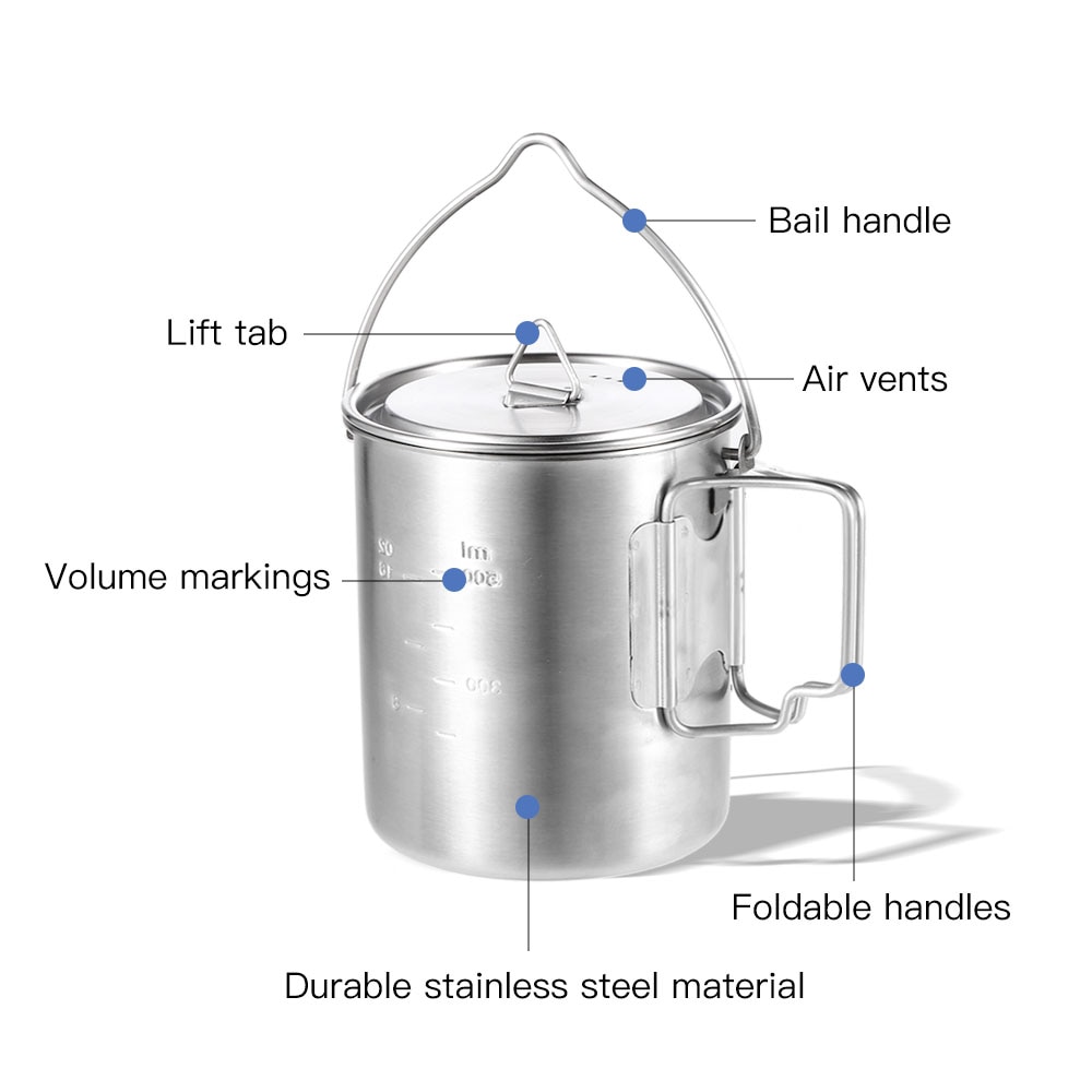 Camping Mug Stainless Steel Container - Image 4