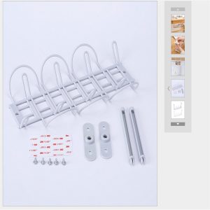 Desk Cable Manager Cord Rack Shelf