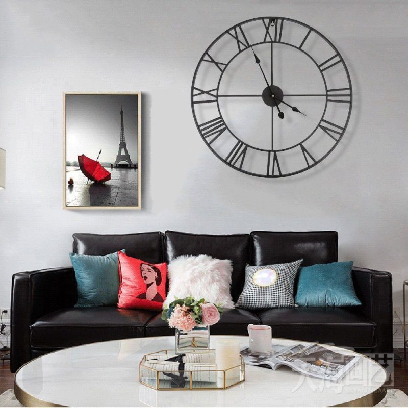 Big Wall Clock Nordic Design - Image 3