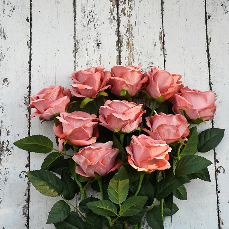 Artificial Rose Flower Decorative Roses - Image 5
