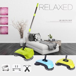 360 Rotary Magic Telescopic Floor Sweeper