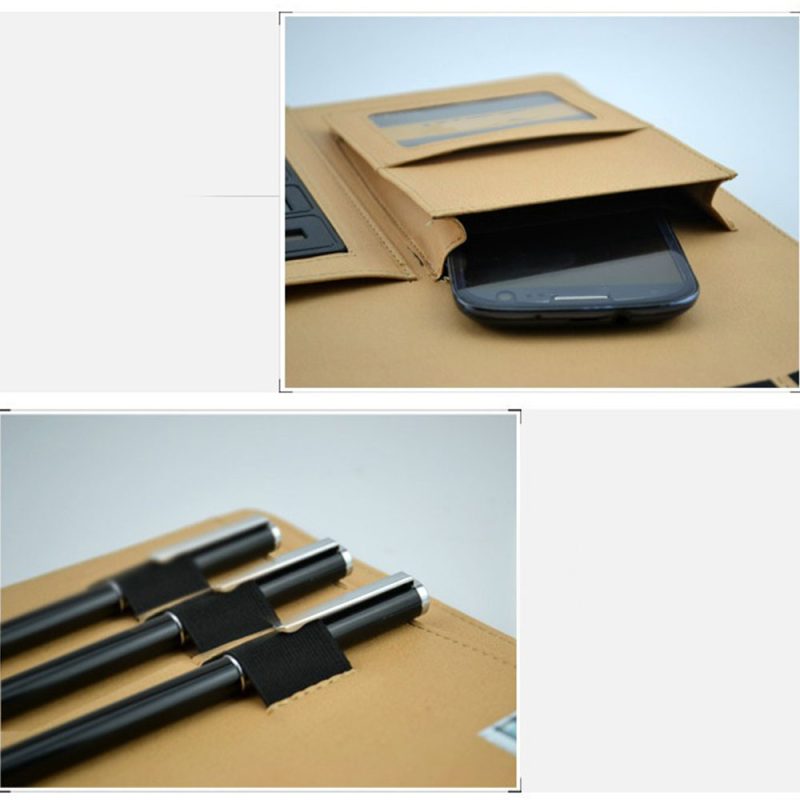 3 Ring Binder Folder with Calculator - Image 2