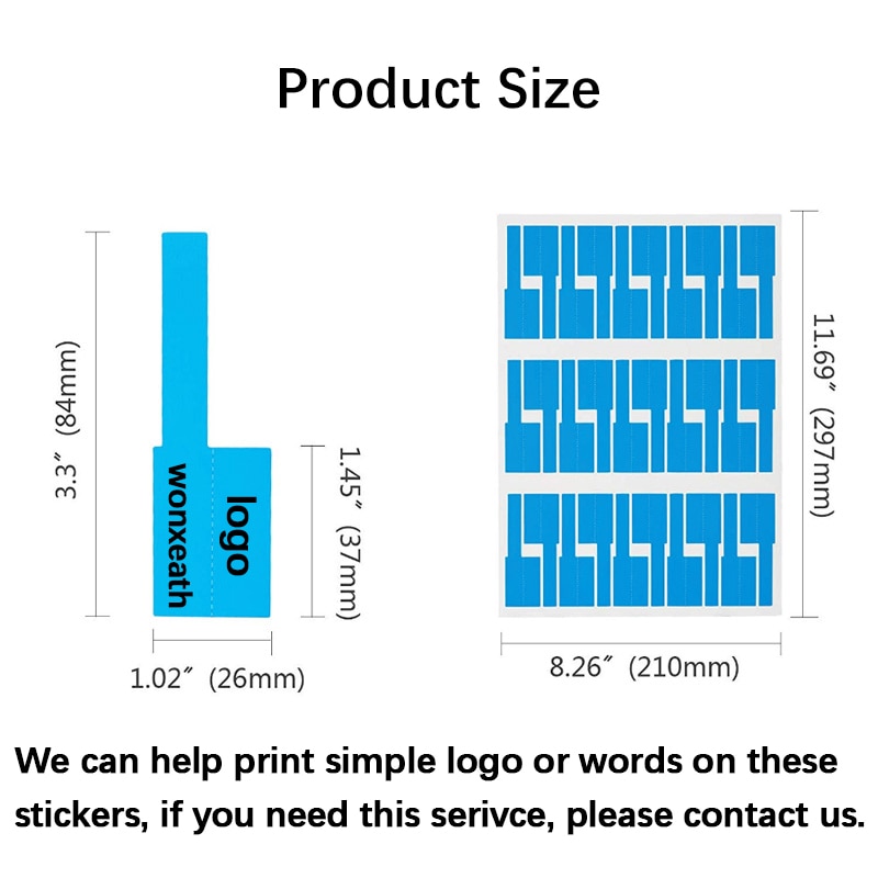 Cable Tags Sticker Labels (750 pcs) - Image 5