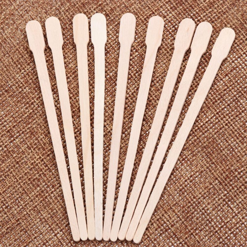 Disposable Wooden Wax Sticks (100pcs) - Image 4