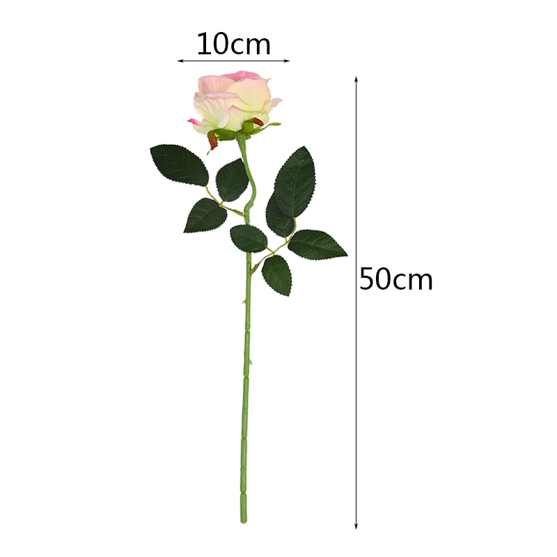 Artificial Rose Flower Decorative Roses - Image 2