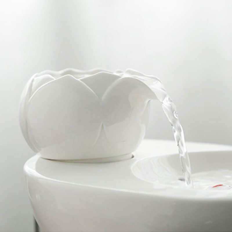 Ceramic Cat Fountain Pet Water Dispenser - Image 3