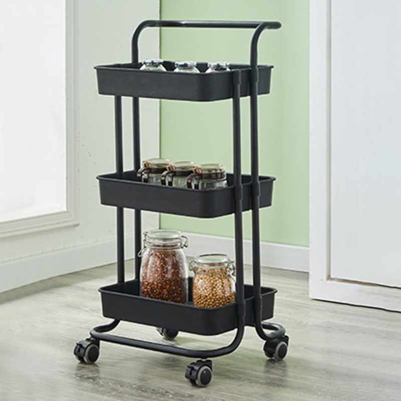 3 Tier Storage Trolley Utility Cart - Image 6