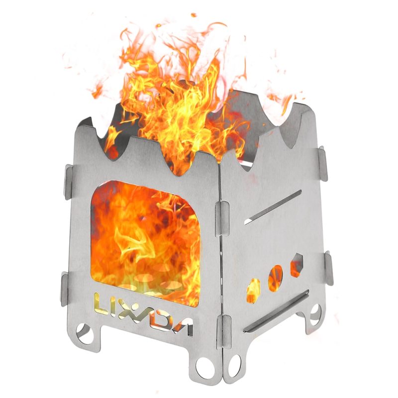 Camping Wood Stove Folding Burner - Image 5