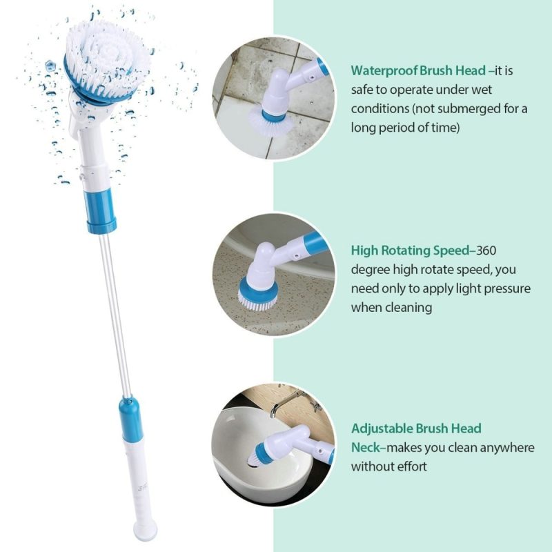 Electric Cleaning Brush Cleaner Set - Image 3