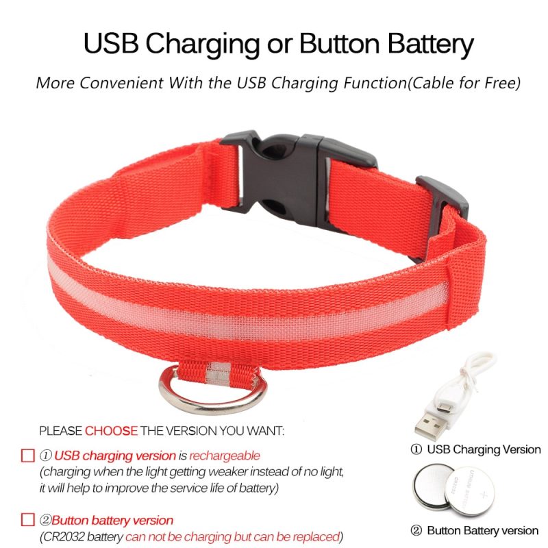 Dog Collar Light Anti-Lost LED Collar - Image 4