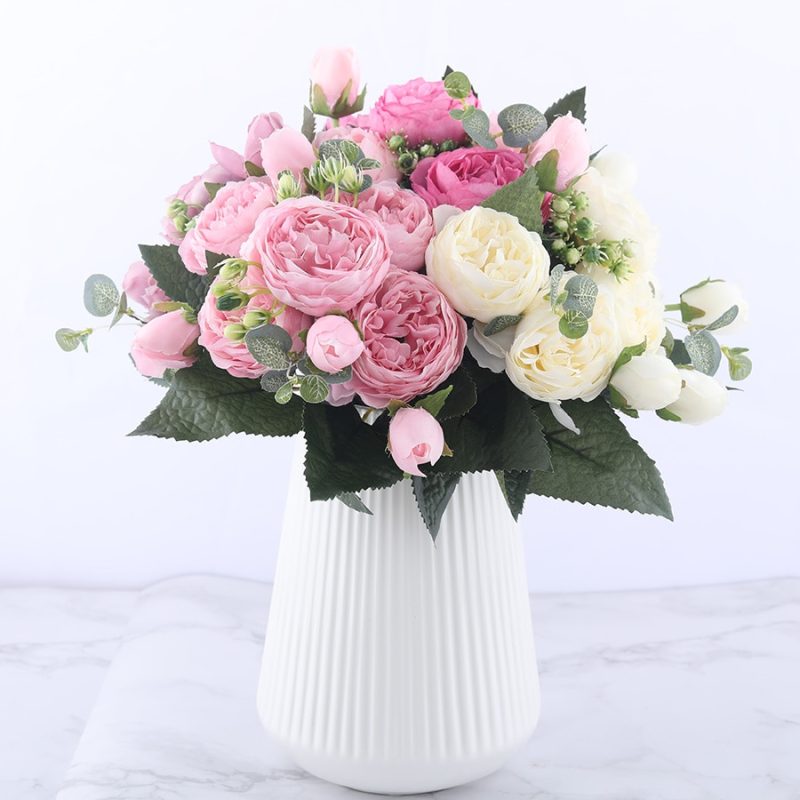 Artificial Peonies Decorative Flowers - Image 5