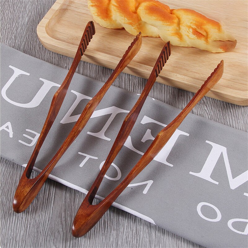 Bamboo Tongs Kitchen Cooking Utensil - Image 3