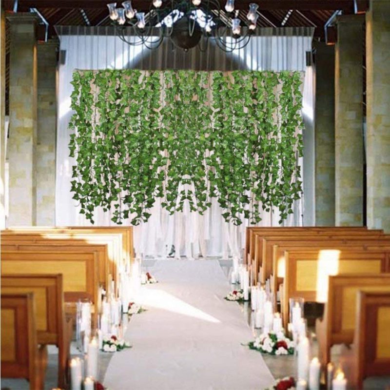 Fake Wall Vines Artificial Decor (12pcs) - Image 6