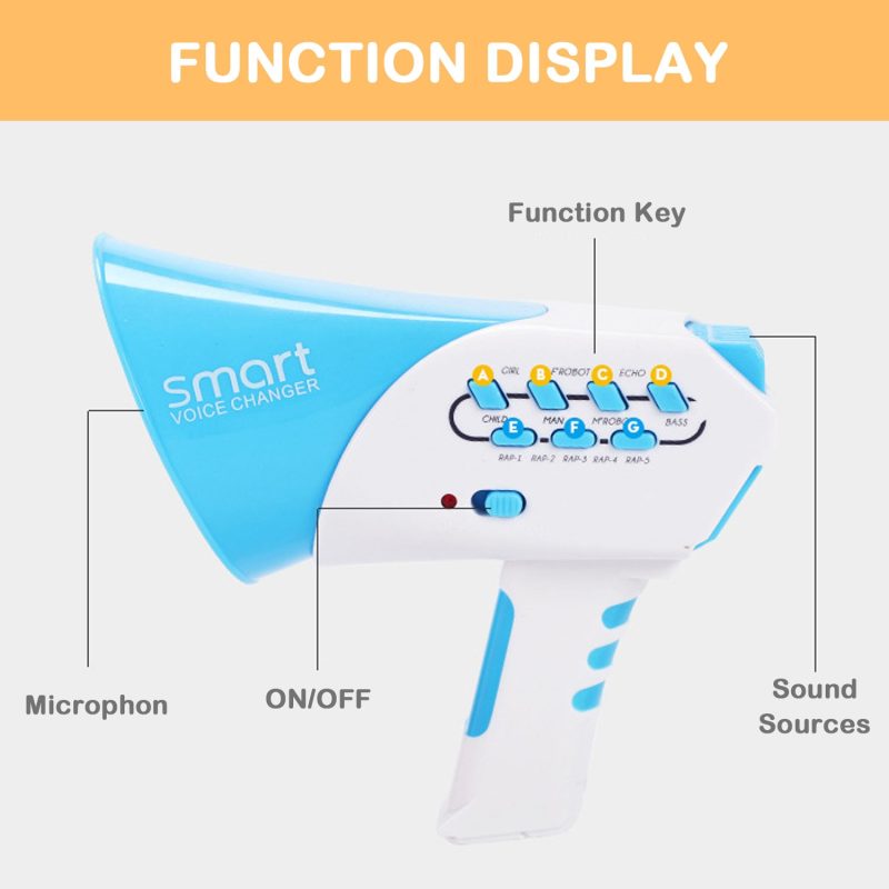 7 Sound Effects Voice Changing Toy Megaphone - Image 3