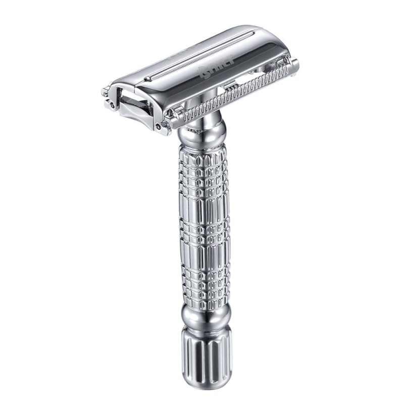 Double Edge Razor with Mirrored Case - Image 2