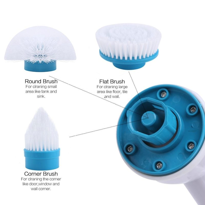 Electric Cleaning Brush Cleaner Set - Image 4