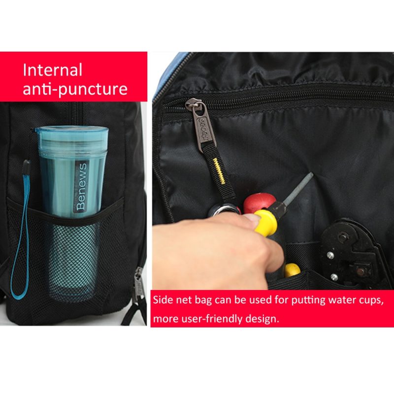 Backpack Tool Bag with Reflective Strip - Image 5