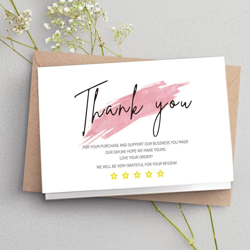 Business Thank You Cards (30 pcs) - Image 2