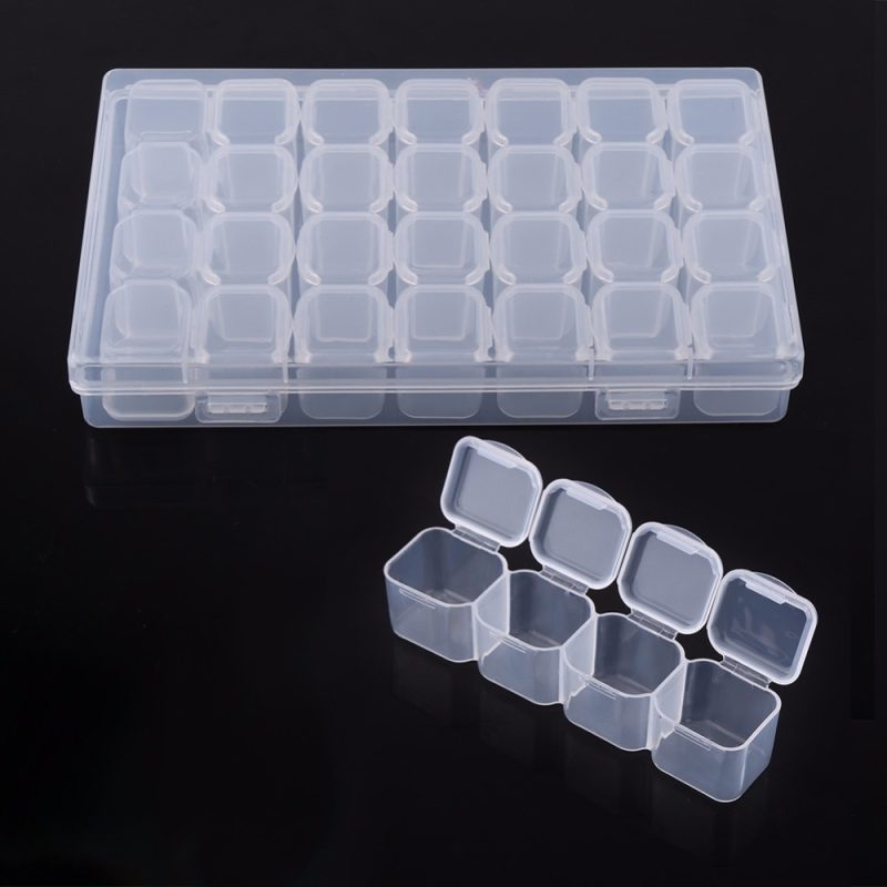 28 Slots Medicine Box Jewelry Organizer - Image 6