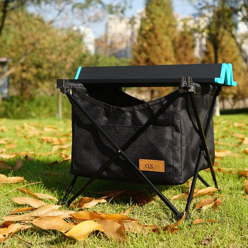 Camping Table with Storage Foldable Table - Image 3