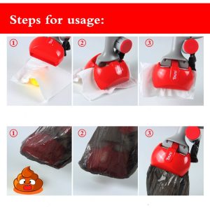 2in1 Dog Poop Scooper Bag Holder