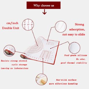 Baking Mat Non-Stick Silicone Pad